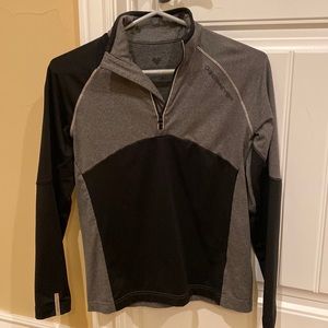 Obermeyer transport 1/4 zip mid weight boys base layer